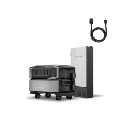 EF ECOFLOW DELTA Pro Ultra 6144Wh Power Station, 120/240V 7200W AC Outpu