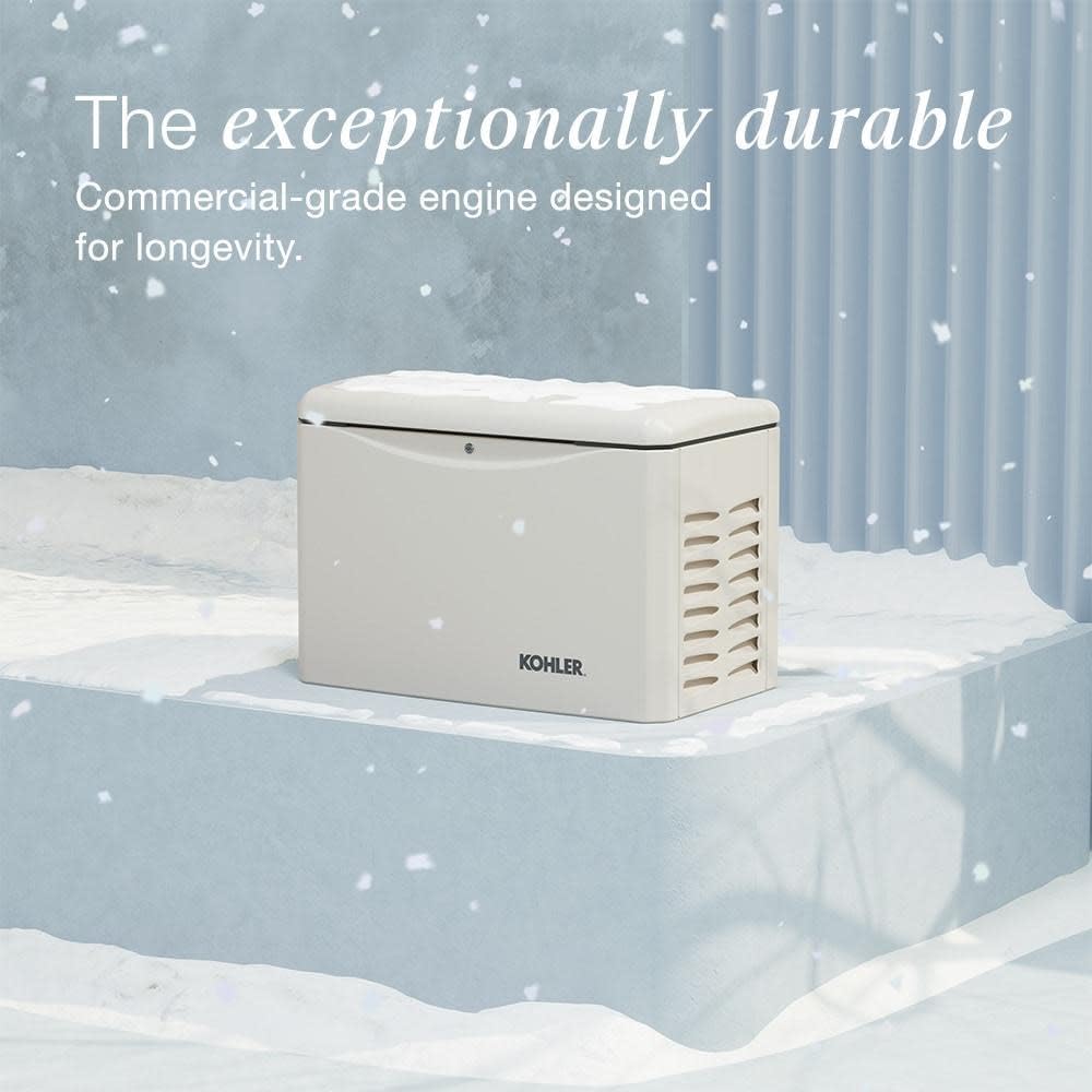 Kohler 26RCAL-200SELS Air-Cooled Standby Generator with 200 Amp Transfer Switch Single Phase, 26,000-Watt