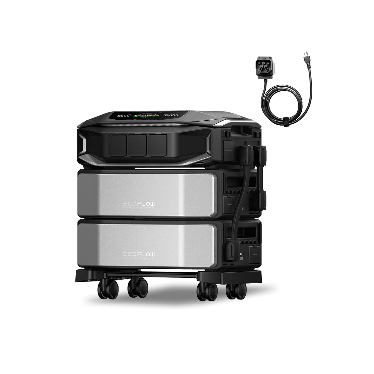 EF ECOFLOW DELTA Pro Ultra 6144Wh Power Station, 120/240V 7200W AC Outpu