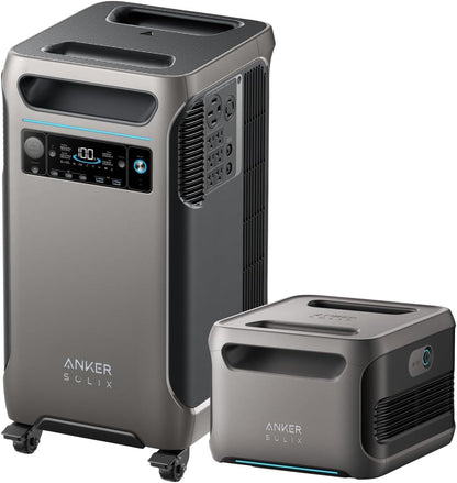 Anker SOLIX F3800 Portable Power Station, 3,840Wh