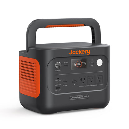 Jackery Solar Generator 1000 v2 and 200W Solar Panel,1070Wh,1500W AC