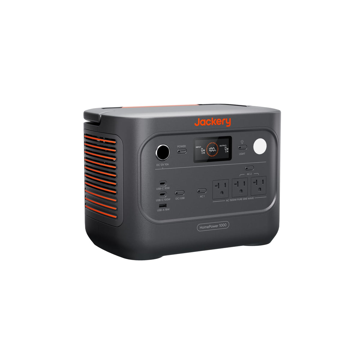 Jackery Solar Generator 1000 v2 and 200W Solar Panel,1070Wh,1500W AC