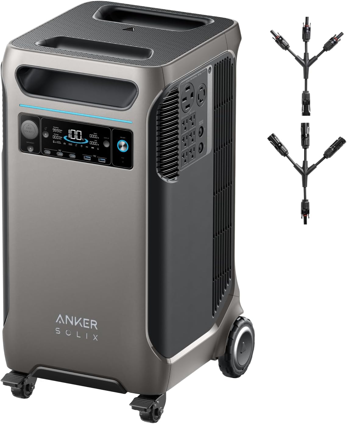Anker SOLIX F3800 Portable Power Station, 3,840Wh