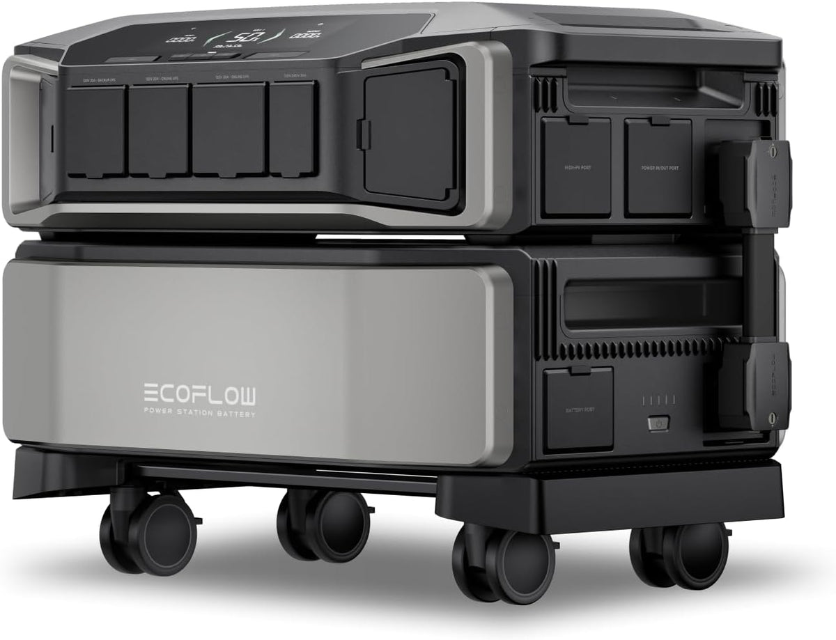 EF ECOFLOW DELTA Pro Ultra 6144Wh Power Station, 120/240V 7200W AC Outpu