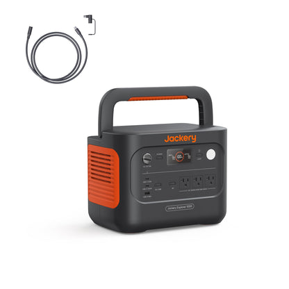 Jackery Solar Generator 1000 v2 and 200W Solar Panel,1070Wh,1500W AC