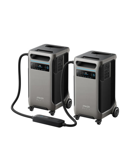 Anker SOLIX F3800 Portable Power Station and 400W Solar Panel, 3,840Wh