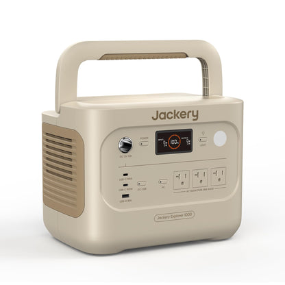 Jackery Solar Generator 1000 v2 and 200W Solar Panel,1070Wh,1500W AC