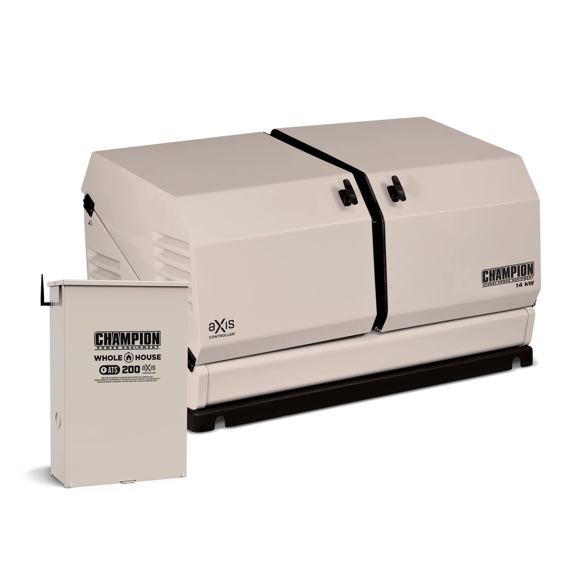 Champion 12.5-kW Home Standby Generator with 100-Amp Outdoor-Rated Automatic Transfer Switch