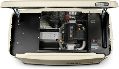 Generac Guardian 26kW Home Generator, Transfer Switch & WiFi Monitoring