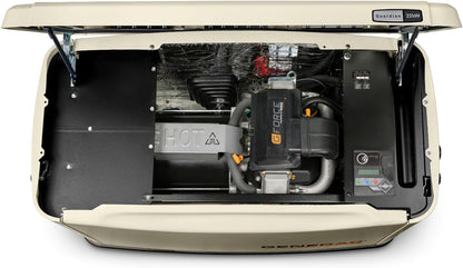 Generac Guardian 22kW Home Generator, Transfer Switch & WiFi Monitoring