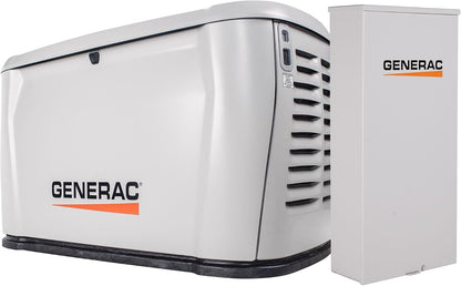 Generac 10kW Whole Home Generator, Transfer Switch & Cellular Capability