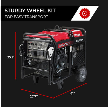 Honda EB10000 10000 Watt Portable Generator with Electric Start (EB10000AN)
