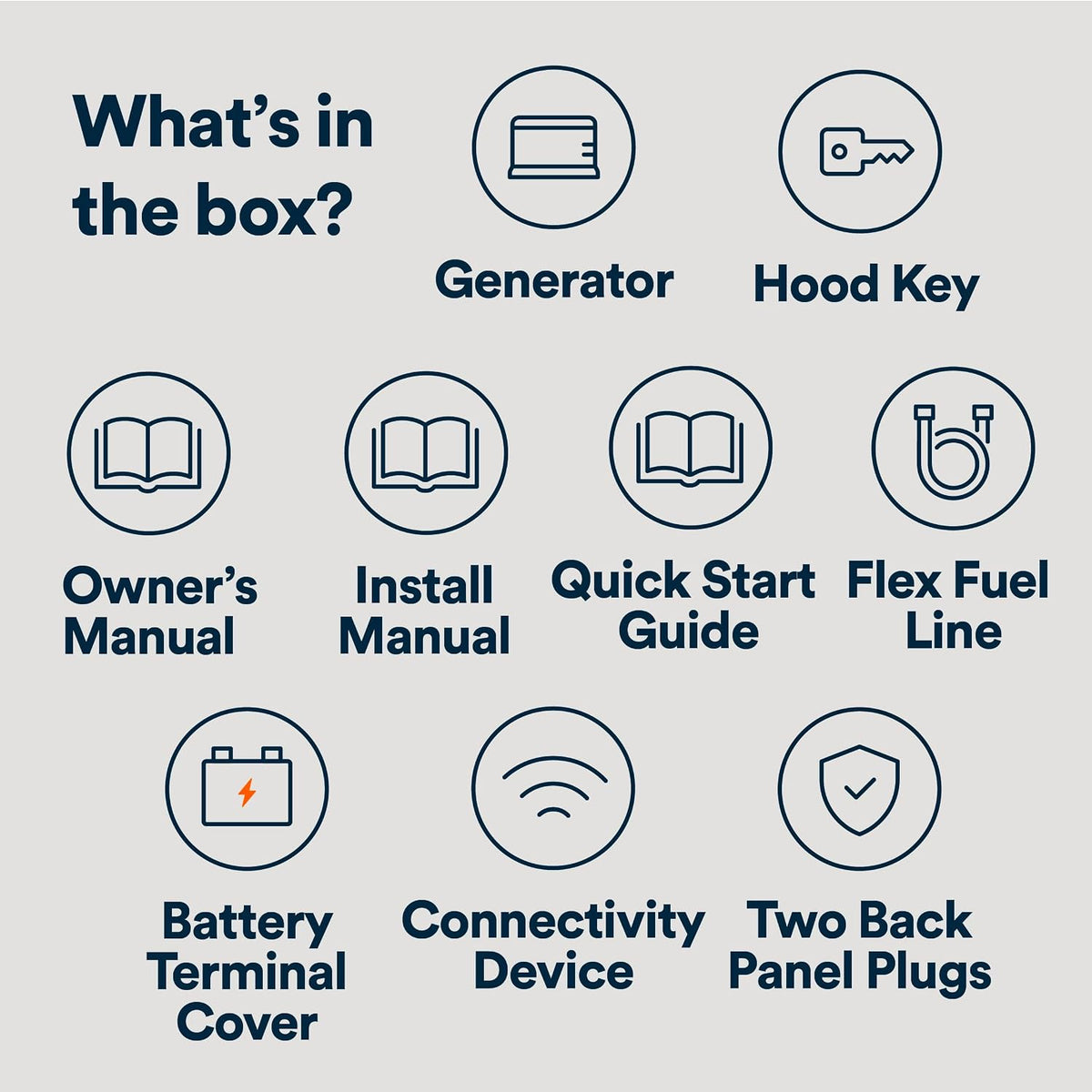 Generac 18kW Whole Home Generator, Cellular Capability