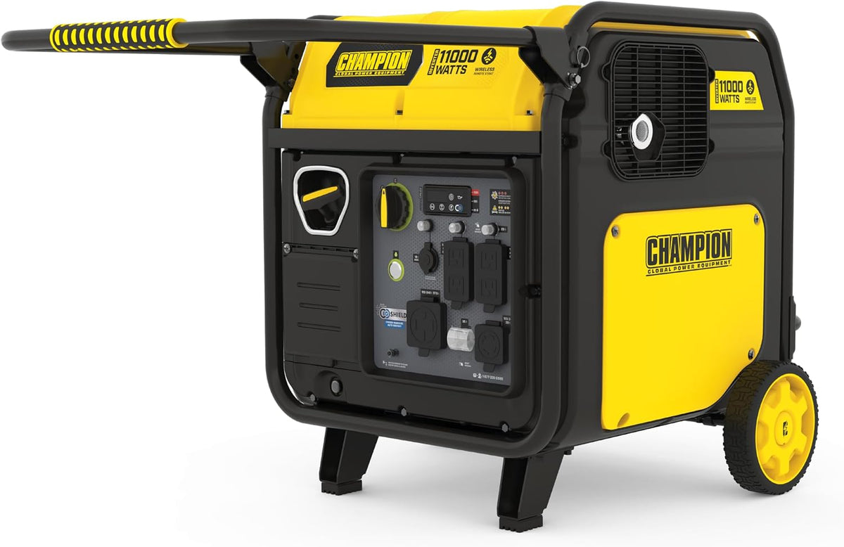 Champion 11,000-Watt Wireless Remote Start Portable Inverter Generator