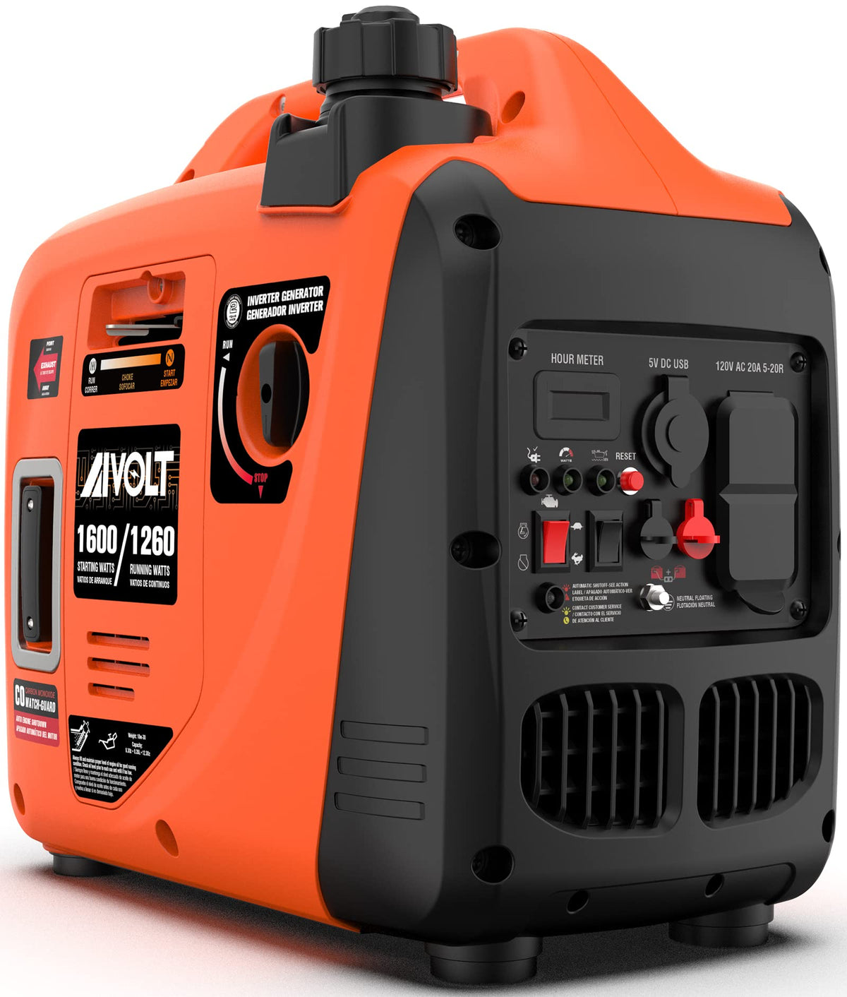 AIVOLT 11250W Dual Fuel Inverter Generator 50A for Home Backup