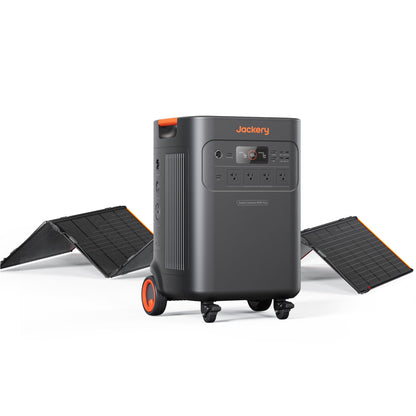 Jackery Solar Generator 5000 Plus with Protective Cover, 5040Wh LiFePO4 Battery Power Station, 120V/240V 7200W AC Output, Expandable to 60kWh, Essential Home Backup for Emergency, Power Outages