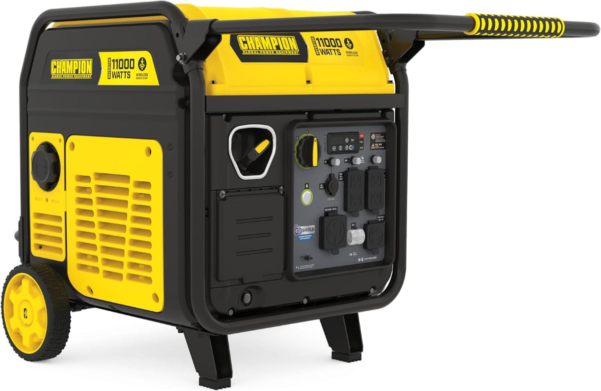 Champion 11,000-Watt Wireless Remote Start Portable Inverter Generator
