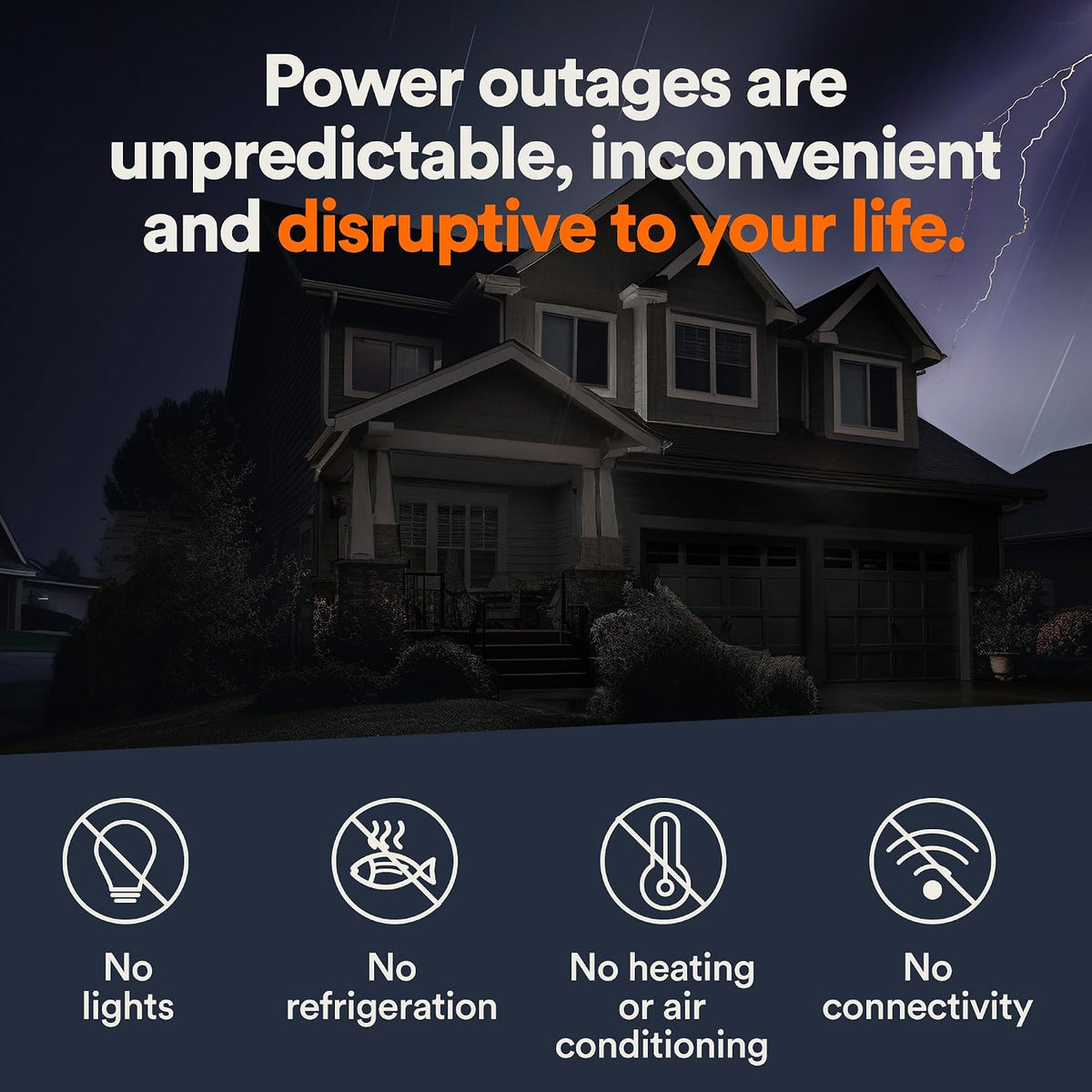 Generac Guardian 22kW Home Generator, Transfer Switch & WiFi Monitoring