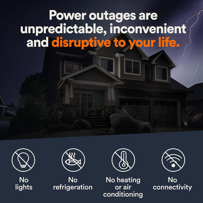 Generac Guardian 22kW Home Generator, Transfer Switch & WiFi Monitoring