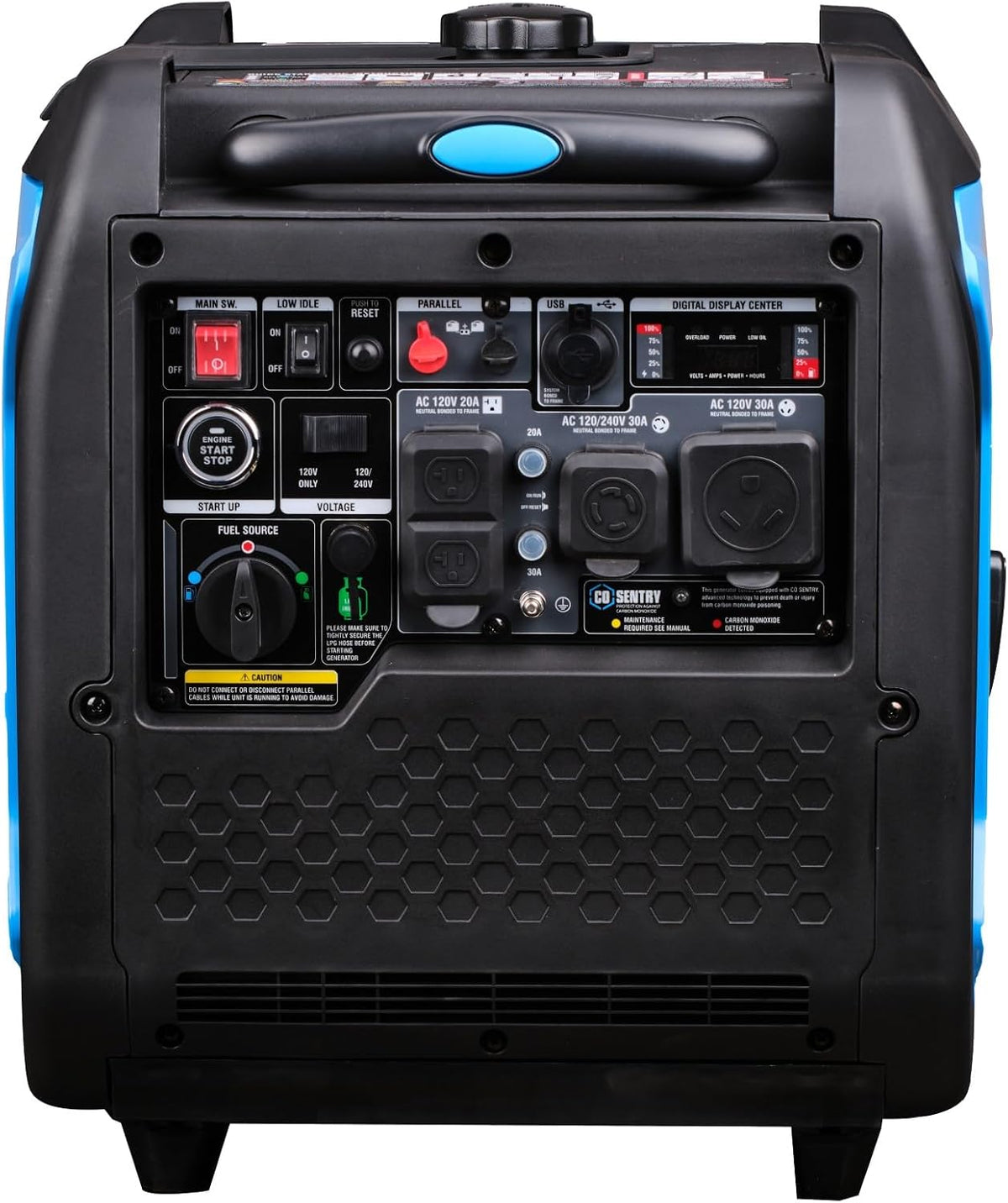 Pulsar 7,250-Watt Super Quiet Dual Fuel Inverter Generator with Remote Start