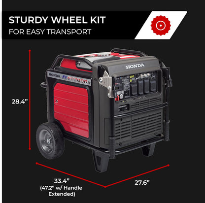 Honda EU7000iS 7000 120/240V Watt Inverter Generator (EU7000ISNAT1X)