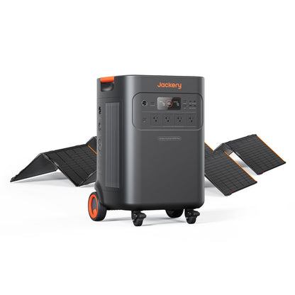 Jackery Solar Generator 5000 Plus with Protective Cover, 5040Wh LiFePO4 Battery Power Station, 120V/240V 7200W AC Output, Expandable to 60kWh, Essential Home Backup for Emergency, Power Outages