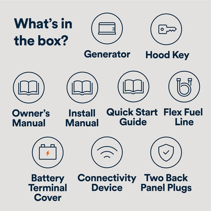 Generac 10kW Whole Home Generator, Transfer Switch & Cellular Capability