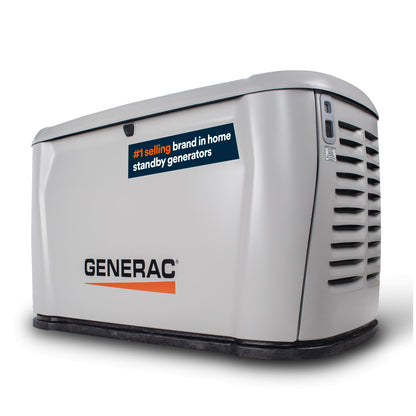 Generac 10kW Whole Home Generator, Transfer Switch & Cellular Capability