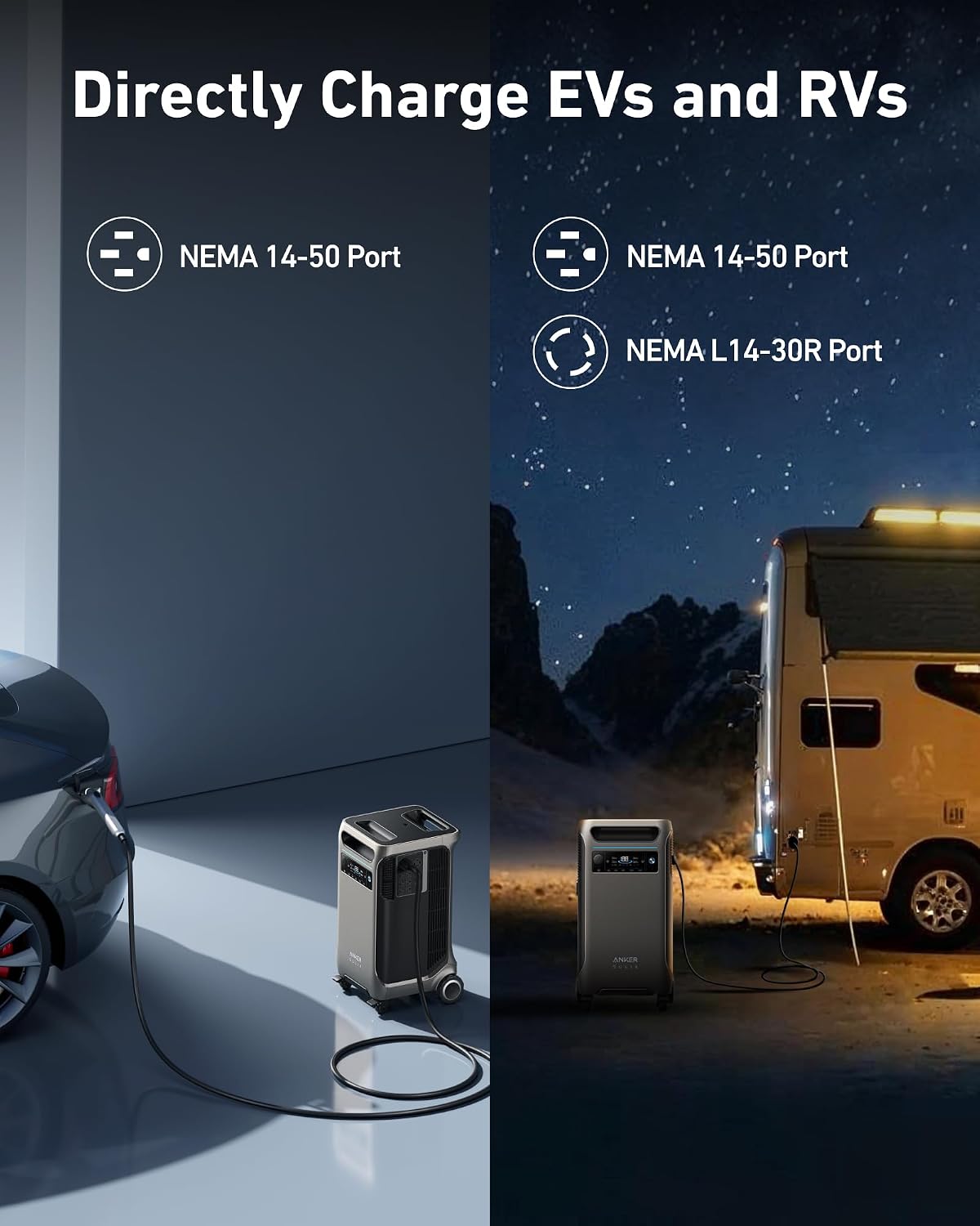 Anker SOLIX F3800 Portable Power Station, 3,840Wh