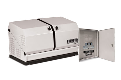Champion Power Equipment 100837 14kW Home Standby Generator System, 200-Amp aXis Automatic Transfer Switch