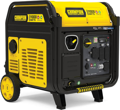 Champion 11,000-Watt Electric Start Dual Fuel Portable Inverter Generator