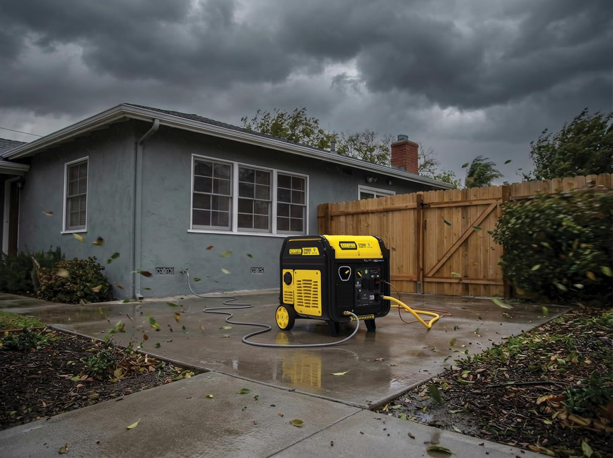 Champion 11,000-Watt Remote Start Tri Fuel Portable Inverter Generator