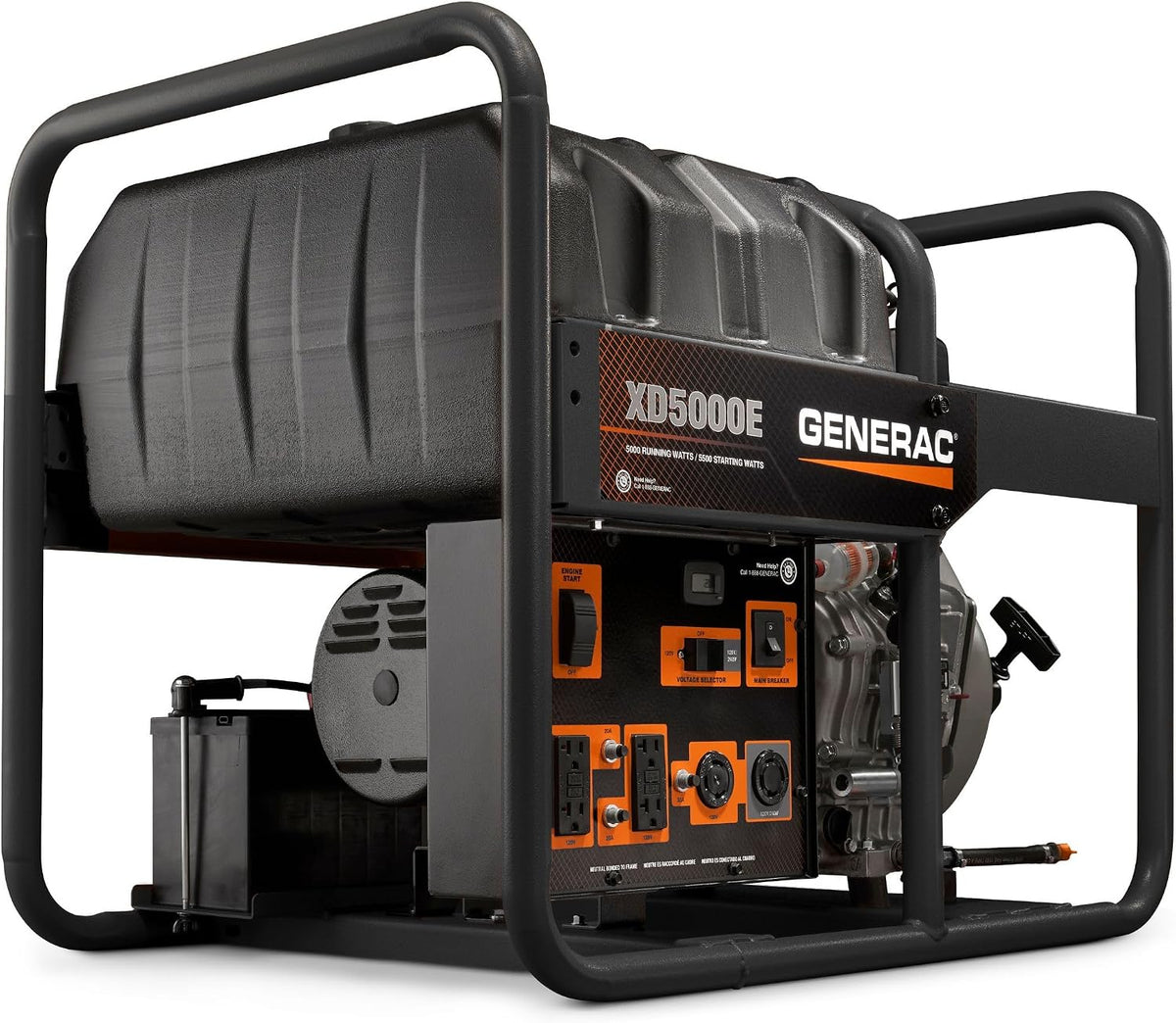Generac 5,500 Starting Watt Diesel Powered Portable Generator