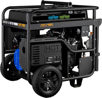 Westinghouse 18000 Peak Watt Dual Fuel Home Backup Portable Generator, Remote Electric Start, Transfer Switch Ready, Gas & Propane Powered, CO Sensor