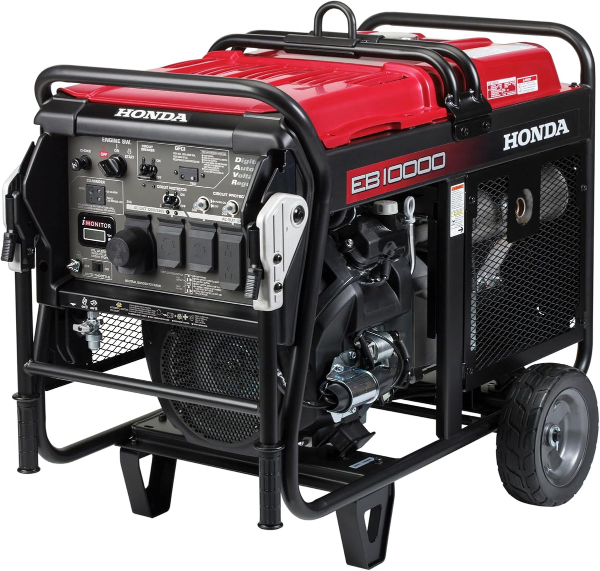 Honda EB10000 10000 Watt Portable Generator with Electric Start (EB10000AN)