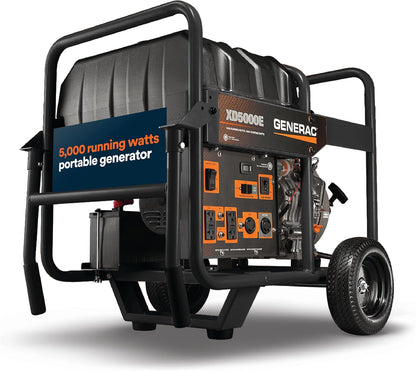Generac 5,500 Starting Watt Diesel Powered Portable Generator