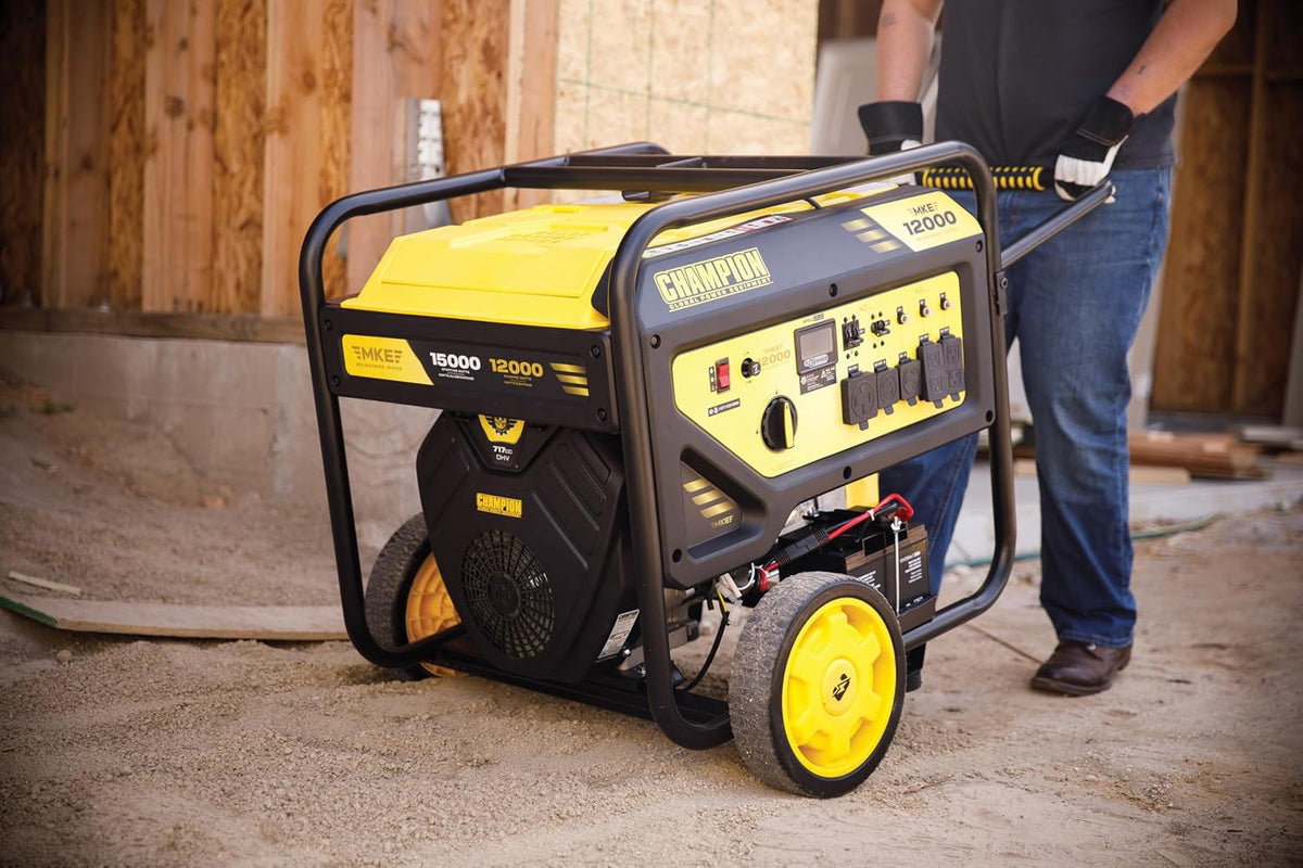 Champion 15,000-Watt Electric Start Portable Generator