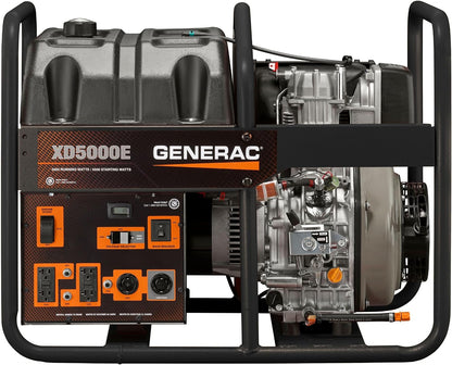 Generac 5,500 Starting Watt Diesel Powered Portable Generator