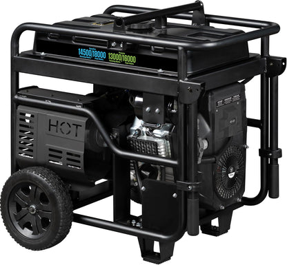 Westinghouse 18000 Peak Watt Dual Fuel Home Backup Portable Generator, Remote Electric Start, Transfer Switch Ready, Gas & Propane Powered, CO Sensor